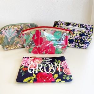 Make Up Bag Lot Dooney & Bourke Estee Lauder Tonic